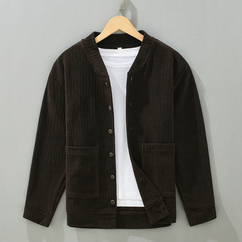 Lightweight Button-Up Coat