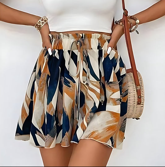 Santorini Short Skirt