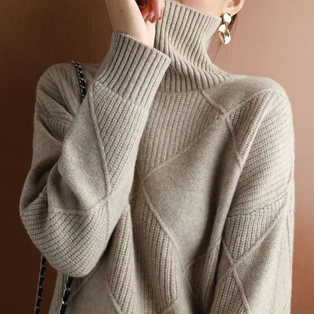Turtleneck Cashmere Sweater