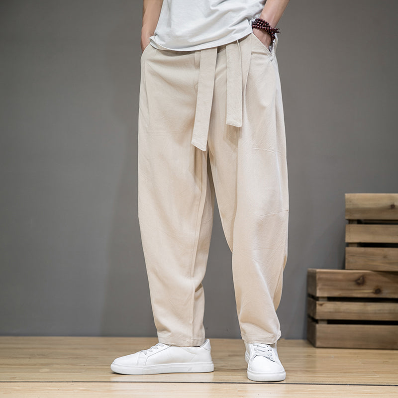 Cotton Linen Pants