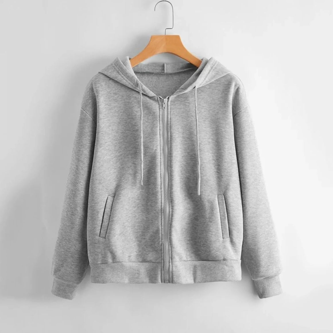 Breezy Solid Color Hoodie