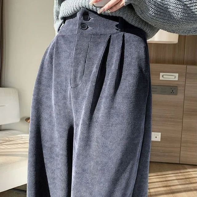 Korean Style Velvet Pants