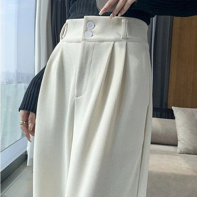 Korean Style Velvet Pants