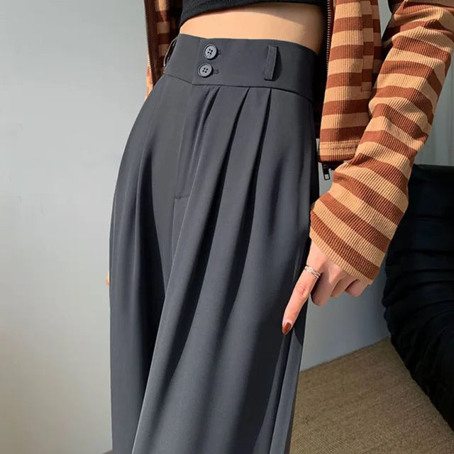 Korean Style Wide Leg Pants