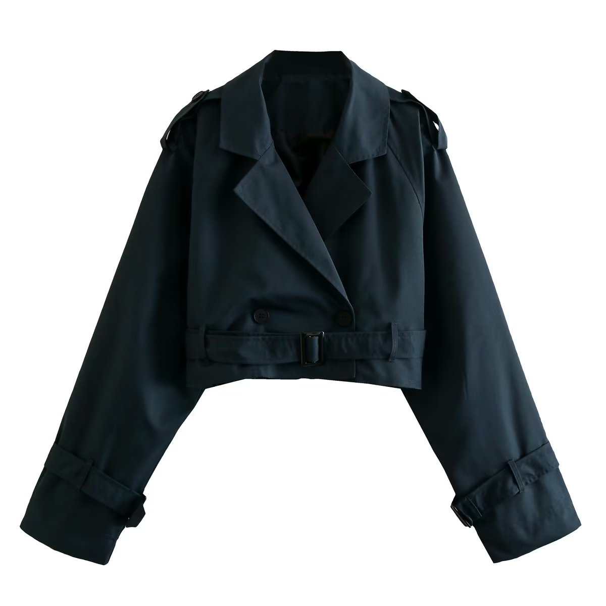 Verona Cropped Trench Jacket