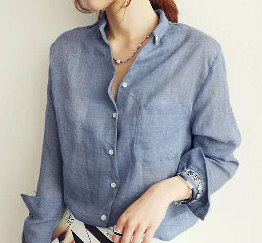 Breeze Cotton Long Sleeve Shirt