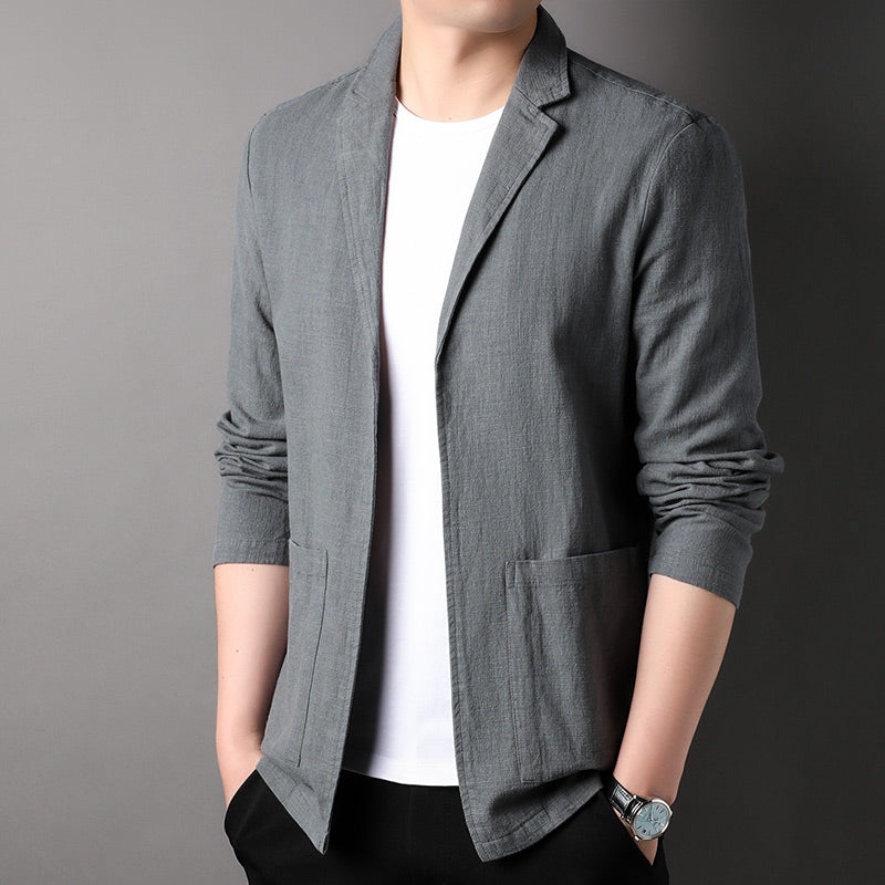 Linen Elegance Blazer