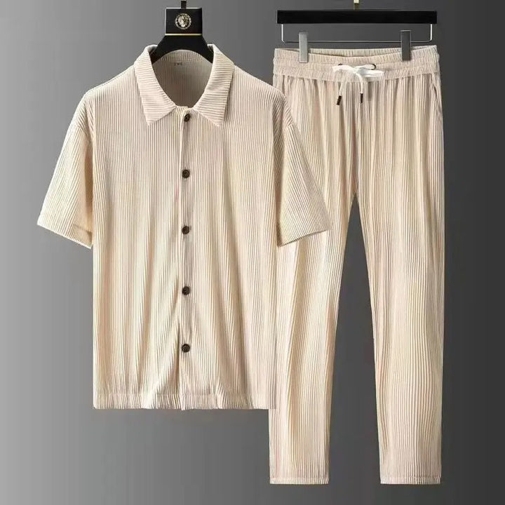 CAVALIER STRIPED CASUAL SET